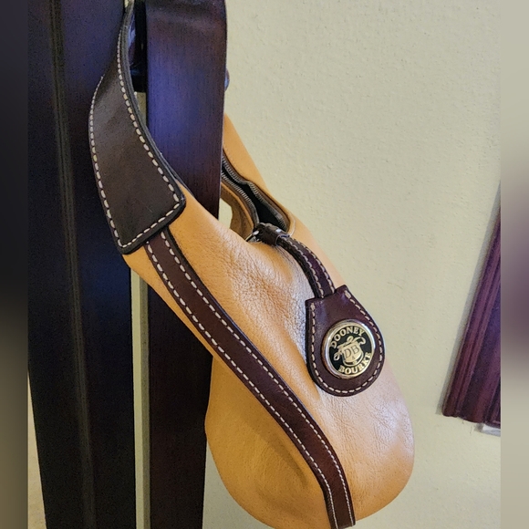 Dooney & Bourke Leather Mini Hobo Bag - Picture 3 of 6